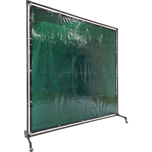 TRUSCO Welding Shade Fence 2020 Type Single Green YFA-GN 1 Unit