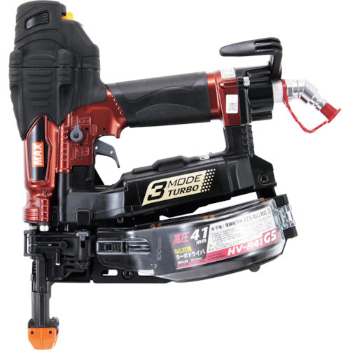 ＭＡＸ　高圧ねじ打機　ターボドライバ　ＨＶ−Ｒ４１Ｇ５−Ｒ　HV-R41G5-R　1 台
