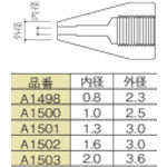 白光　ノズル　０．８ｍｍ　A1498　1 本