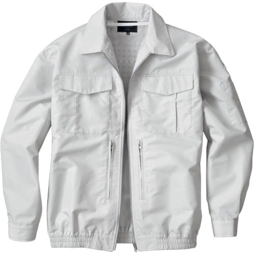 空調服　スペーサー一体型空調服［［Ｒ上］］　シルバー　Ｍ　KU92130K30S2　1 着