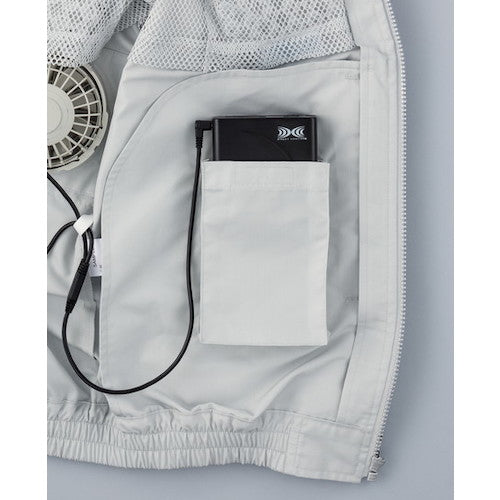 空調服　スペーサー一体型空調服［［Ｒ上］］　ライトブルー　５Ｌ　KU92130N20S7　1 着