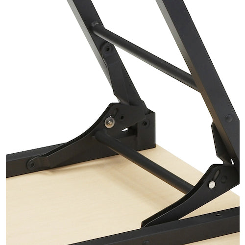 ＴＲＵＳＣＯ　折りたたみ会議テーブル　９００Ｘ４５０ＸＨ７００　棚板付　ナチュラル　TSTT-0945-C　1 台