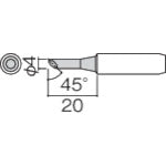 白光　こて先　４Ｃ型　面のみ　900L-T-4CF　1 本