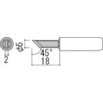 白光　こて先　Ｋ型　900L-T-K　1 本