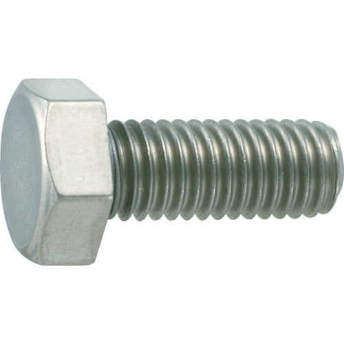 ＴＲＵＳＣＯ　六角ボルト　チタン　強度Ｔｉ２　全ネジ　Ｍ５Ｘ１０　７本入　TB93-0510　1 PK
