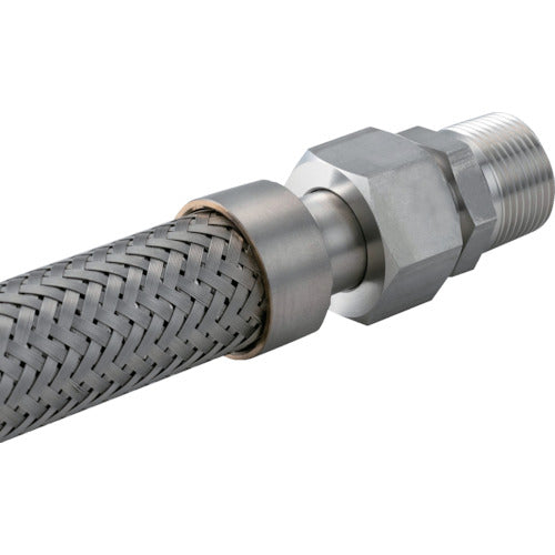 테크노 플렉스 가방 너트 어댑터 형 플렉시블 호스 S225T-20AX1000L 수컷 X 수컷 어댑터 SS400 S225T-20AX1000L MXM SS400