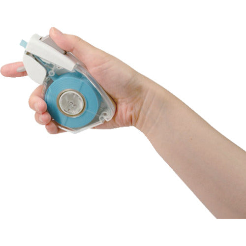 ニチバン　テープカッター　プッシュカット　詰替え用マスキングテープ　青色　MT-15PS　1 巻