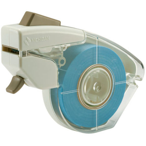 ニチバン　テープカッター　プッシュカット　詰替え用マスキングテープ　青色　MT-15PS　1 巻