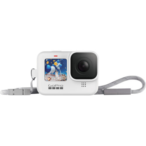 GoPro 슬리브 + 랜야드 forHERO 10 화이트 ADSST-002 1 개