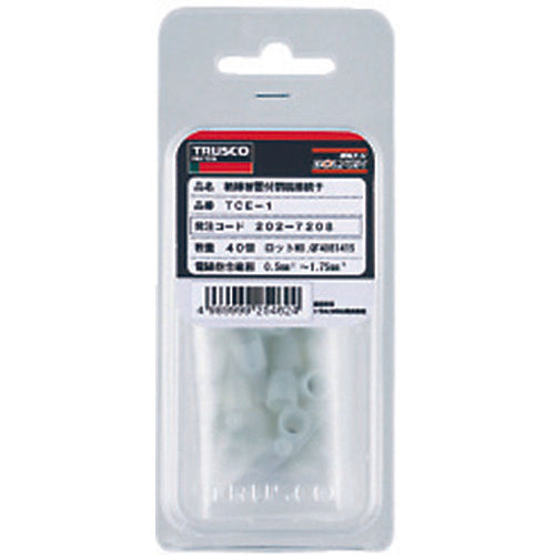 TRUSCO Insulated closed end connector CE-1 (40 pieces) T-CE-1 1 PK