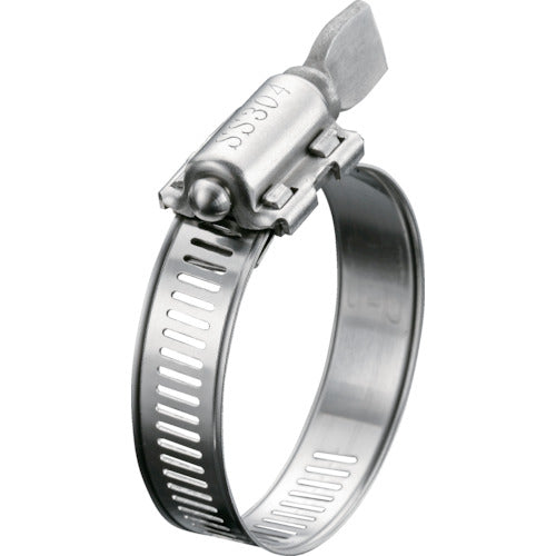 TRUSCO 호스 클램프 올 SUS 손 체결 타입 14.2mm 108 ~ 203mm TAKC-108203 1 상자