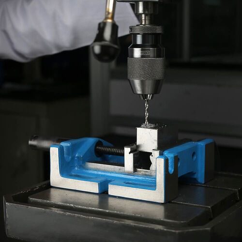 GROZ Drill Press Vise, 3-way compatible, mouth width 100mm, DPV/UG/3/100, 1 unit