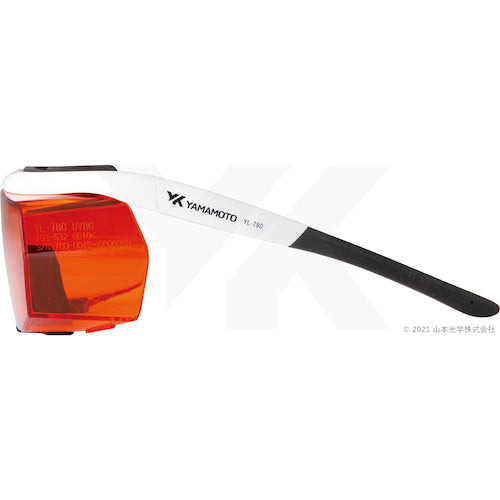 YAMAMOTO Laser Light Shielding Single Lens Glasses CE YL-780 CYAG LT 1 pc