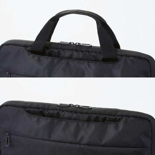 ELECOM PC Inner Bag with Shoulder Strap, 15.6 inch, Black, BM-IBS15BK, 1 pc