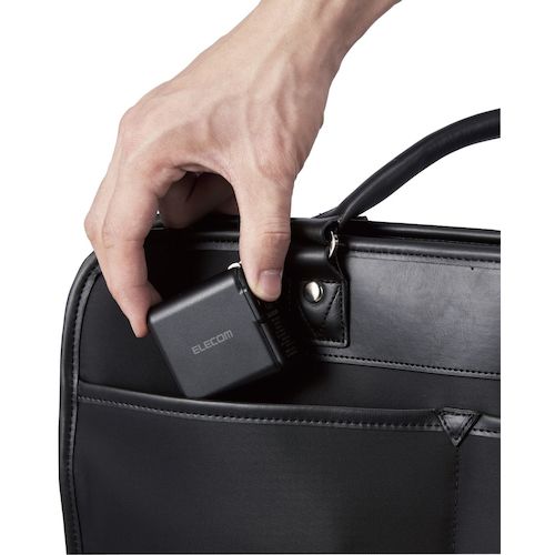 エレコム　ＡＣ充電器　３．６Ａ出力　ＵＳＢ−Ａメス３ポート　ブラック　MPA-ACU12BK　1 個
