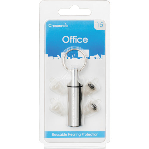 Crescendo Earplugs Noise Absorption Filter Office NRR 9dB PR-1627 1 S