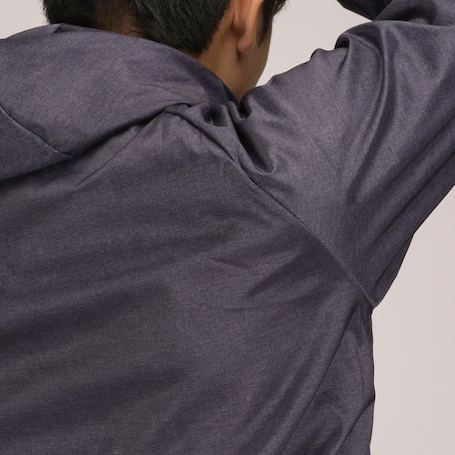 TRUSCO 【재고 한계】 스트레치 파커 멜란지 네이비 3 L STPMN-3 L 1 착용