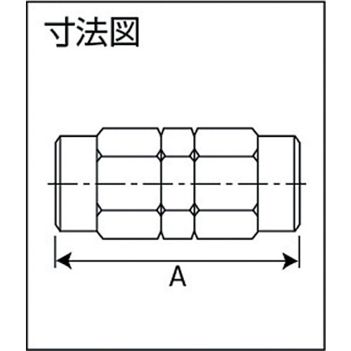 ＴＲＵＳＣＯ　ＳＵＳユニオン　適用チューブ径４Ｘ２　TS4-00U　1 個