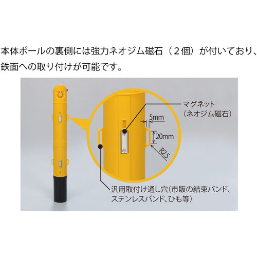 Relex Plastic Chain 6.5m Built-in Telescopic Pole Varineo (Stand Type) Set of 2 BN-665WST2 1 piece