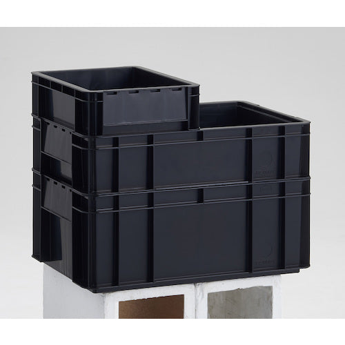 TRUSCO Conductive Container ECPZ-0004 PZ-0004E-BK 1 piece