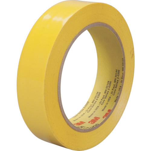 ３Ｍ　ポリエチレンフィルムテープ　４８３　黄色　２５．４ｍｍＸ３２．９ｍ　483 YEL 25X32 1P　1 巻