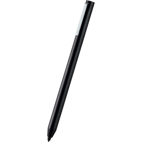ELECOM Touch Pen Stylus Lithium Rechargeable Universal Pen Tip Not Included Black PWTPACST02BK 1 Piece