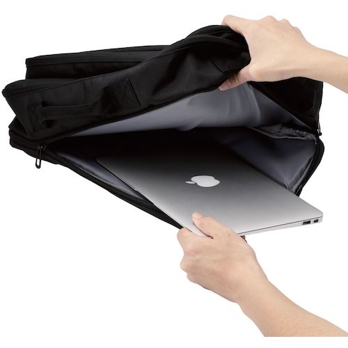 ELECOM Carrying Bag Business Backpack 2-way 15.6 inch Black BM-BSBPBK 1 pc