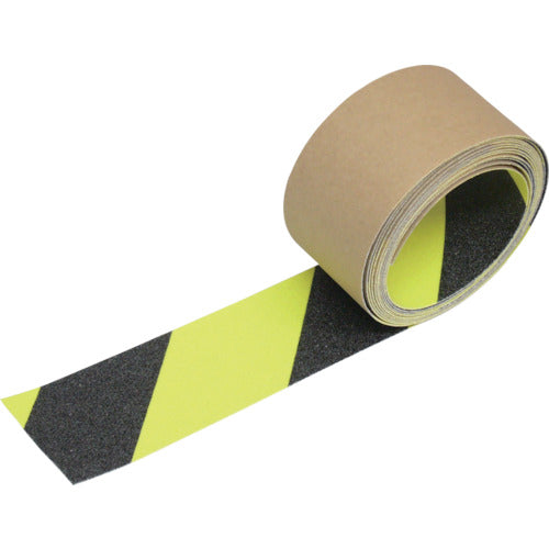 TRUSCO Fluorescent Non-Slip Tape for Outdoor Use 50mm x 3m Zebra TKNS-50 1 Roll