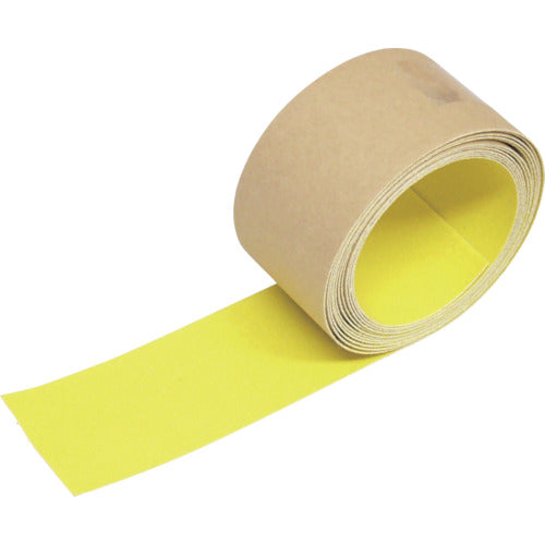 TRUSCO Fluorescent Non-Slip Tape for Outdoor Use 50mm x 3m Yellow TKNS-50 1 Roll