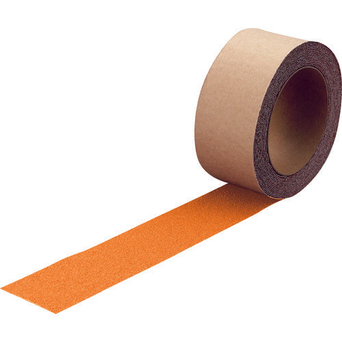 TRUSCO Fluorescent Non-Slip Tape for Outdoor Use 50mm x 3m Orange TKNS-50 1 Roll