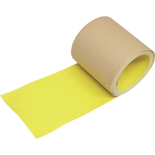 TRUSCO Fluorescent Non-Slip Tape for Outdoor Use 100mm x 3m Yellow TKNS-100 1 Roll