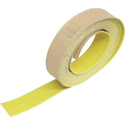 TRUSCO Non-Slip Tape for Outdoor Use 25mm x 5m Yellow TNS-25 1 Roll