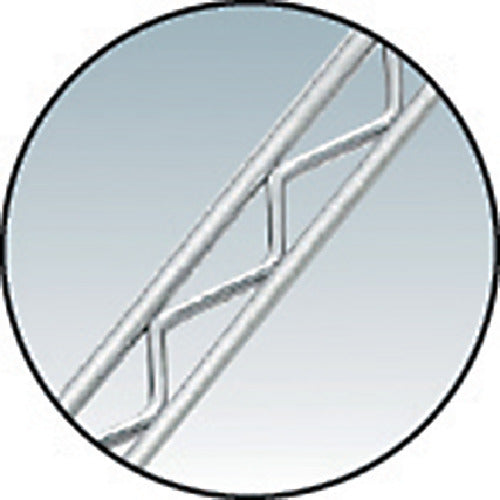 TRUSCO Stainless Steel Mesh Rack Side Bar L905 SSB-900S 1 Piece