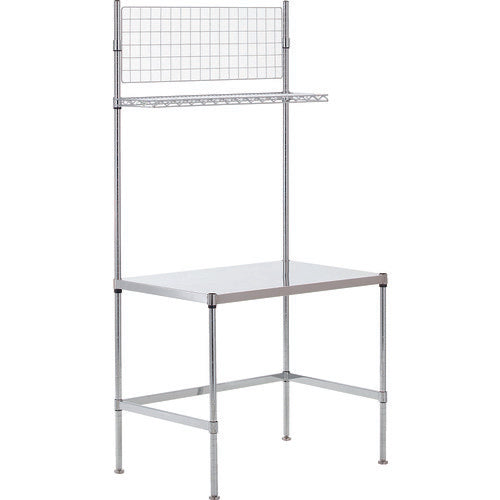 TRUSCO Stainless Steel Mesh Rack Three-Sided Hook Bar 905 x 457 SFB-34S 1 Piece