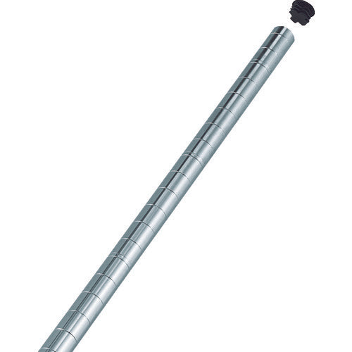 ＴＲＵＳＣＯ　ステンレス製メッシュラック用支柱　Ｈ１８３８　SES-1800N　1 本