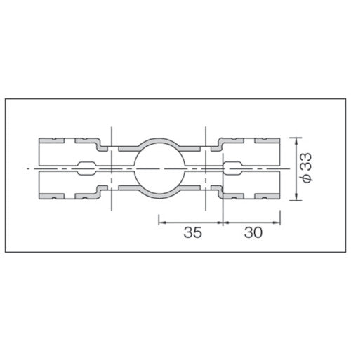 Spacia Metal Joint Set Standard Type NSJ-4 NSJ-4 1 pc