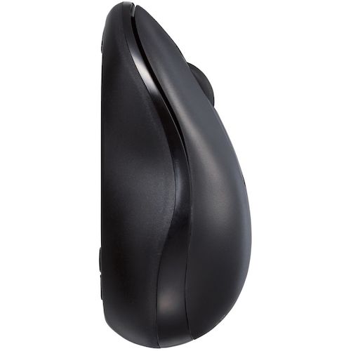 ELECOM Wireless Mouse, Optical, S Size, Antibacterial, Black, M-DY10DRSKBK, 1 pc