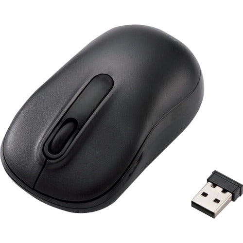 ELECOM 무선 마우스 광학식 M 사이즈 항균 블랙 M-DY11DRSKBK 1개
