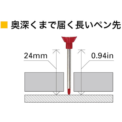 サクラ　ネジ穴用マーカー　黒　KPKL-S#49　1 本