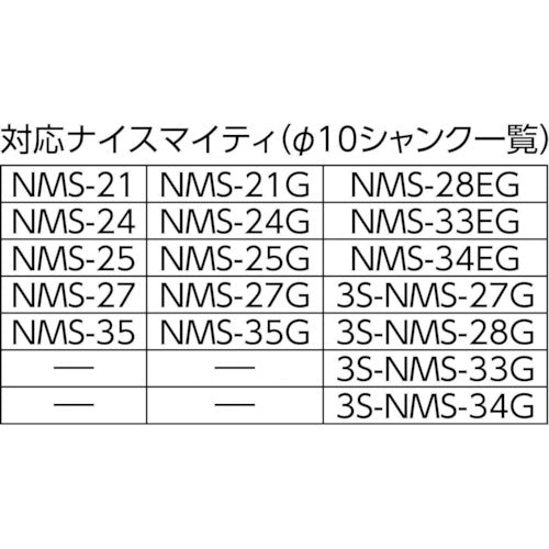 ＴＲＵＳＣＯ　ＳＤＳワンタッチアダプター　シャンクΦ１０　全長８６．５ｍｍ　TNM-SDS　1 本