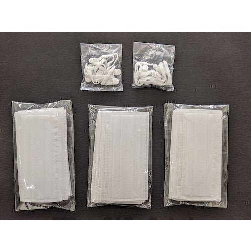 橋本　備蓄用クリップマスク　３０枚入　HC503C-EL　1 箱