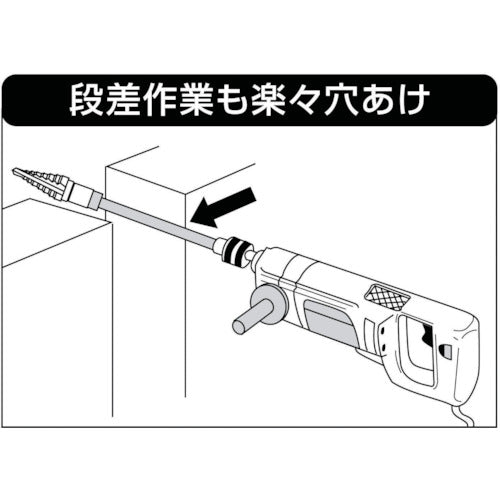 ＴＲＵＳＣＯ　腰痛防止楽ちんバー　シャンクΦ１０Ｘ全長３５０ｍｍ　TNM-350　1 本