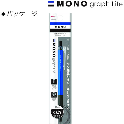 Ｔｏｍｂｏｗ　油性ボールペン　モノグラフライト　０５　ライトブルー　FCE-114C　1 本