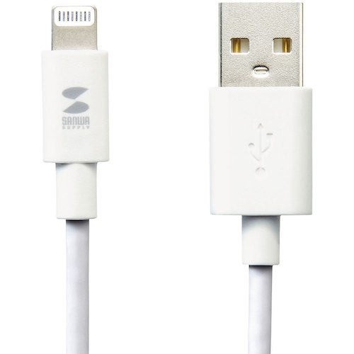 SANWA 라이트닝 케이블 KB-IPLT01K3W 1개