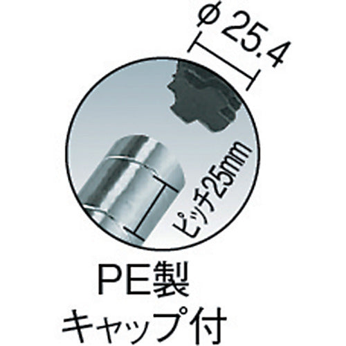 TRUSCO Steel Mesh Rack Post H745 MES-720N 1 piece