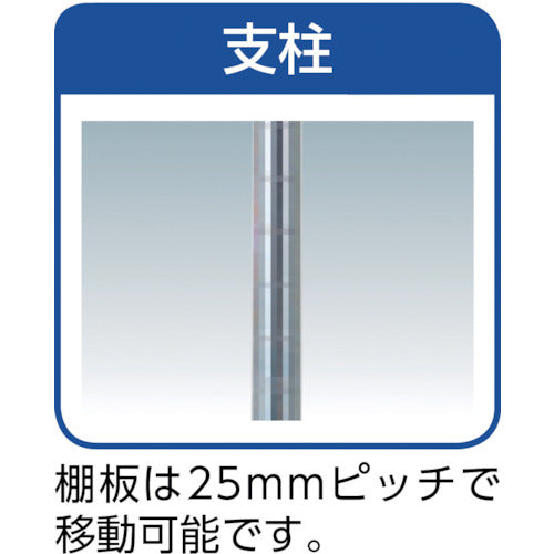 ＴＲＵＳＣＯ　スチール製メッシュラック　棚板　６０５Ｘ３０５　MES-23S　1 枚