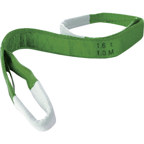 TRUSCO Belt Sling Easy to Understand Sling (Eye-Shaped on Both Ends) 25mm x 1.0m TBS3E25-10 1 Piece