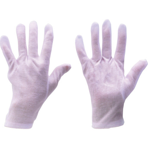 TRUSCO Polyester Smooth Gloves No Gusset L (12 pairs) PSMS-L 1 set