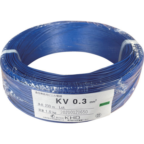 KHD KV0.3 Blue 200m KV0.3SQ-02-200M 1 roll