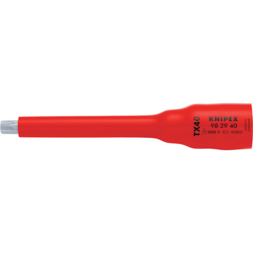 KNIPEX 1000V 절연 소켓 T×40 9829-40 1개